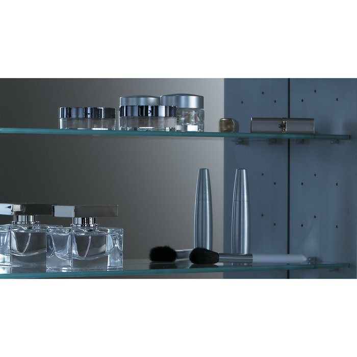 Robern Uplift Series Recessed Frameless Medicine with 6